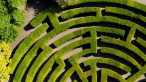 Maze From Above